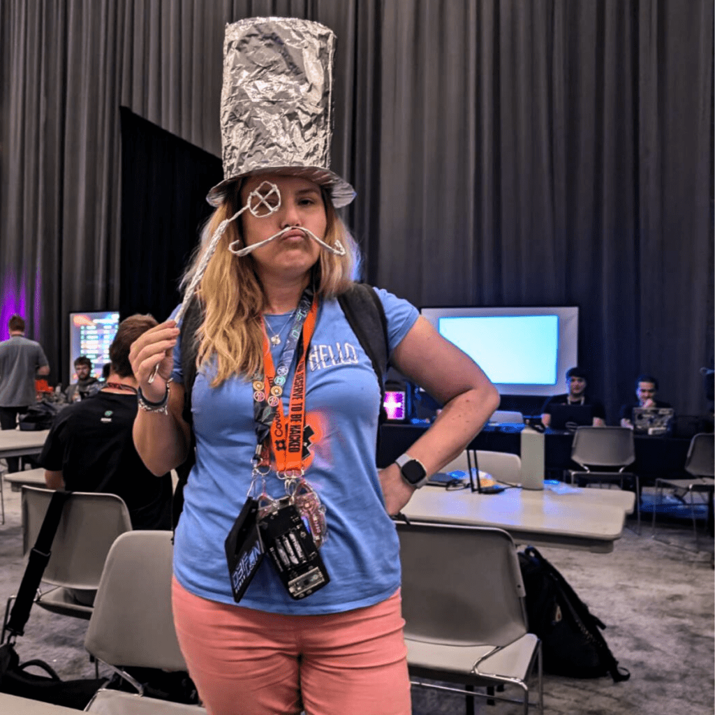 Ellie Hat at DEFCON